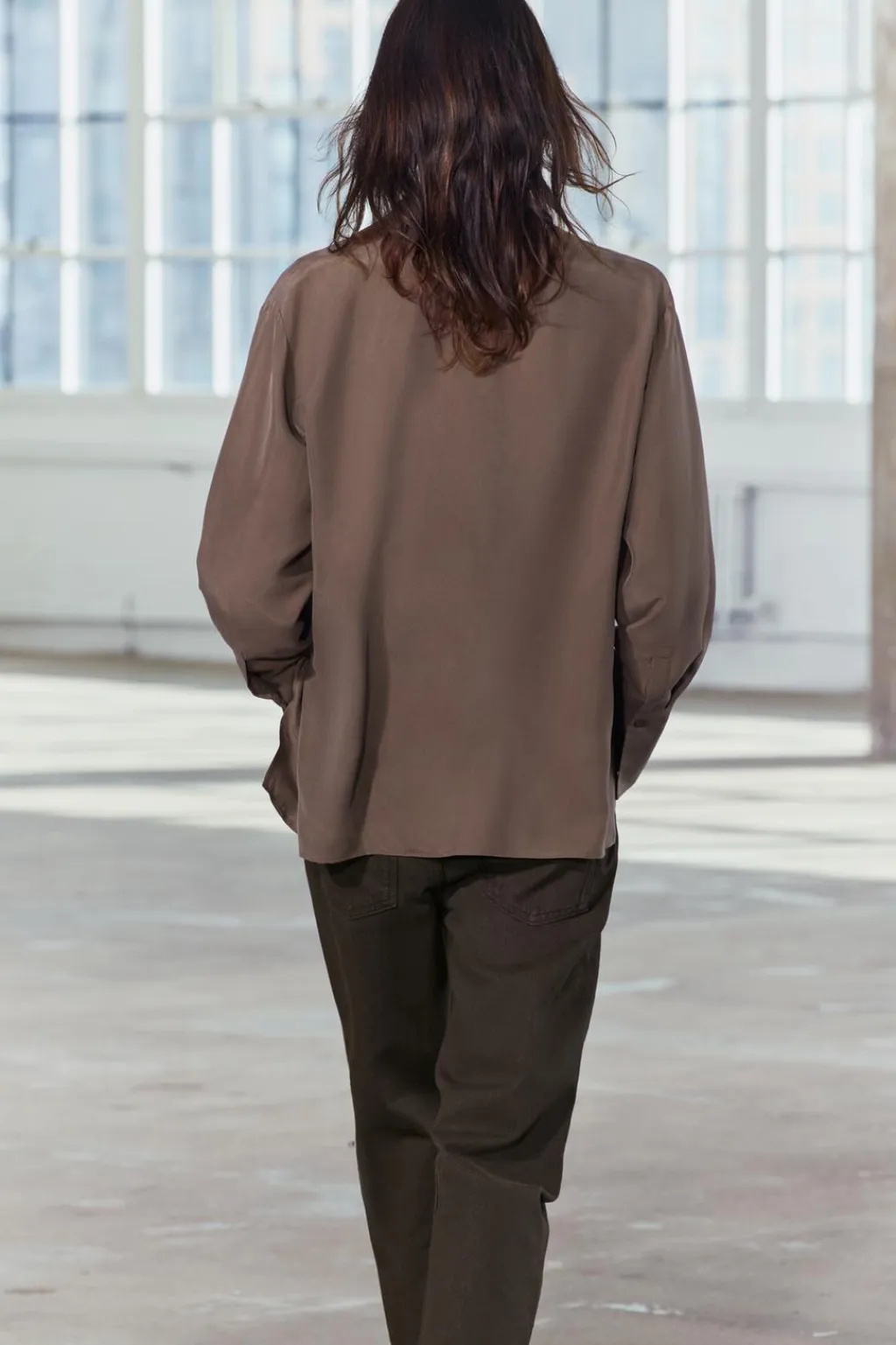 Best CAMISA MULTIPOSICIÓN SEDA 100% ZW COLLECTION Mujer Camisas / Blusas