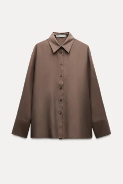 Best CAMISA MULTIPOSICIÓN SEDA 100% ZW COLLECTION Mujer Camisas / Blusas