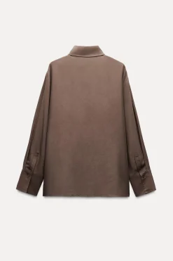 Best CAMISA MULTIPOSICIÓN SEDA 100% ZW COLLECTION Mujer Camisas / Blusas