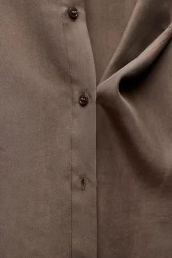 Best CAMISA MULTIPOSICIÓN SEDA 100% ZW COLLECTION Mujer Camisas / Blusas