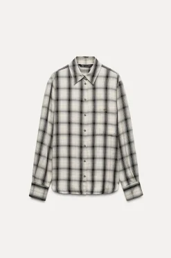 Outlet CAMISA OVERSIZE CUADROS Mujer Camisas / Blusas