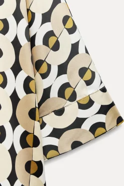 Outlet CAMISA OVERSIZE ESTAMPADO GEOMÉTRICO Mujer Camisas / Blusas