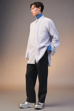 Best CAMISA OVERSIZE FIT RAYAS LIMITED EDITION Hombre Camisas