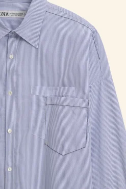 Best CAMISA OVERSIZE FIT RAYAS LIMITED EDITION Hombre Camisas