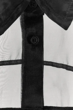 Sale CAMISA OVERSIZE ORGANZA Mujer Camisas / Blusas