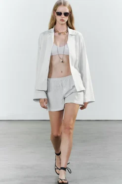 Outlet CAMISA OVERSIZE RAYAS Mujer Camisas / Blusas