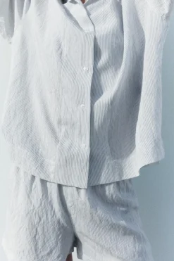 Outlet CAMISA OVERSIZE RAYAS Mujer Camisas / Blusas