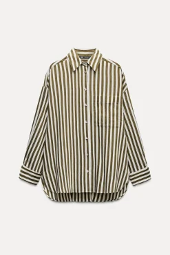 Clearance CAMISA OVERSIZE RAYAS Mujer Camisas / Blusas