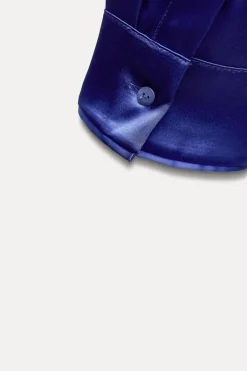 Outlet CAMISA OVERSIZE SATINADA Mujer Camisas / Blusas