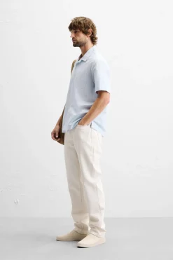 Outlet CAMISA OXFORD RAYAS Hombre Camisas