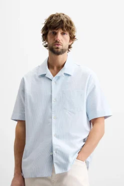 Outlet CAMISA OXFORD RAYAS Hombre Camisas