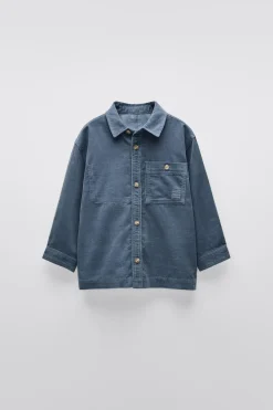 Niños ZARA 1½ - 6 Años·Camisas / Sobrecamisas<CAMISA PANA