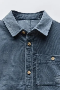 Niños ZARA 1½ - 6 Años·Camisas / Sobrecamisas<CAMISA PANA