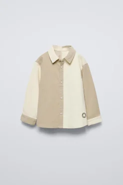 Niños ZARA 1½ - 6 Años·Camisas / Sobrecamisas<CAMISA PANA