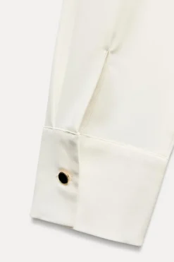 Fashion CAMISA PASAMANERÍA CONTRASTE Mujer Camisas / Blusas