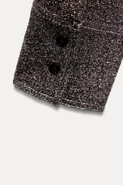 Outlet CAMISA PESPUNTES CONTRASTE ZW COLLECTION Mujer Camisas / Blusas