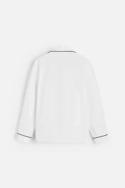 New CAMISA PIJAMA CONTRASTE Hombre Camisas|Accesorios