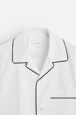 New CAMISA PIJAMA CONTRASTE Hombre Camisas|Accesorios