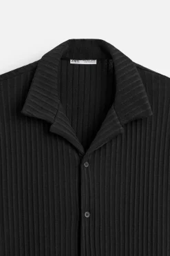 New CAMISA PLISADA Hombre Camisas