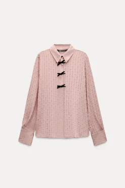 Clearance CAMISA PLUMETI LAZOS Mujer Camisas / Blusas