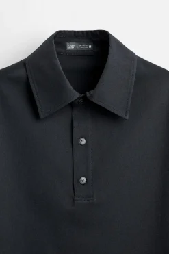 Fashion CAMISA POLO CON LANA Hombre Polos