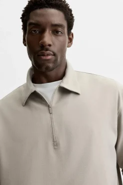 Discount CAMISA POLO CON VISCOSA Hombre Polos