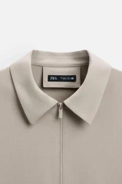 Discount CAMISA POLO CON VISCOSA Hombre Polos