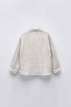 Niños ZARA 1½ - 6 Años·Camisas / Sobrecamisas<CAMISA POLO TEXTURA