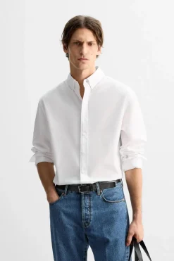 Fashion CAMISA POPELÍN Hombre Camisas