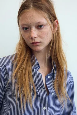 Clearance CAMISA POPELÍN REGULAR FIT Mujer Camisas / Blusas