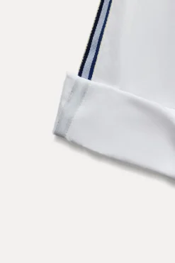 Sale CAMISA POPELÍN BANDA LATERAL Mujer Camisas / Blusas