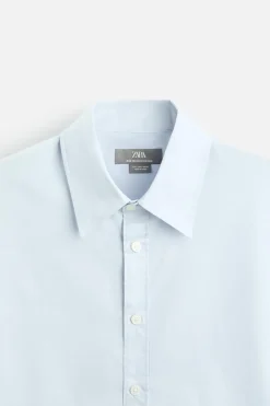 Fashion CAMISA POPELÍN BOTONES Hombre Camisas