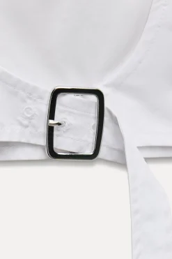 Best CAMISA POPELÍN CUT OUT ZW COLLECTION Mujer Camisas / Blusas