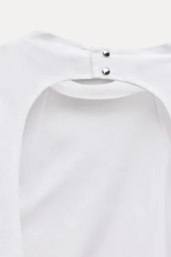 Best CAMISA POPELÍN CUT OUT ZW COLLECTION Mujer Camisas / Blusas