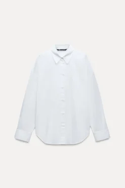 Outlet CAMISA POPELÍN ELÁSTICO ESPALDA Mujer Camisas / Blusas