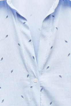 New CAMISA POPELÍN ESTAMPADA Mujer Camisas / Blusas