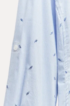 New CAMISA POPELÍN ESTAMPADA Mujer Camisas / Blusas