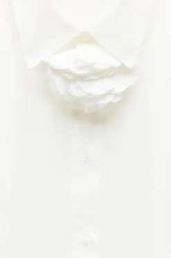 Online CAMISA POPELÍN FLOR ZW COLLECTION Mujer Camisas / Blusas