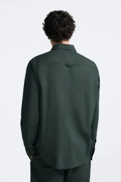 Fashion CAMISA POPELÍN LAVADO Hombre Camisas