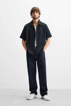 Best CAMISA POPELÍN LAVADO Hombre Camisas