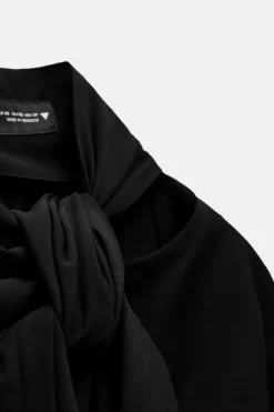 Online CAMISA POPELÍN LAZO Mujer Camisas / Blusas