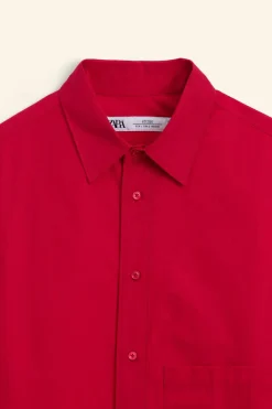 Clearance CAMISA POPELÍN LIMITED EDITION Hombre Camisas