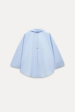 Sale CAMISA POPELÍN MANGA VOLUMEN Mujer Camisas / Blusas