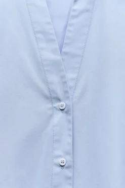 Sale CAMISA POPELÍN MANGA VOLUMEN Mujer Camisas / Blusas