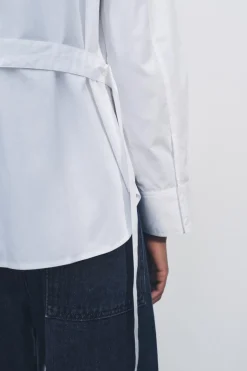 Hot CAMISA POPELÍN MULTIPOSICIÓN ZW COLLECTION Mujer Camisas / Blusas