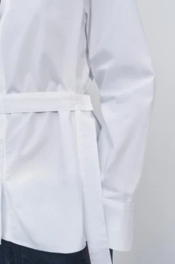 Hot CAMISA POPELÍN MULTIPOSICIÓN ZW COLLECTION Mujer Camisas / Blusas