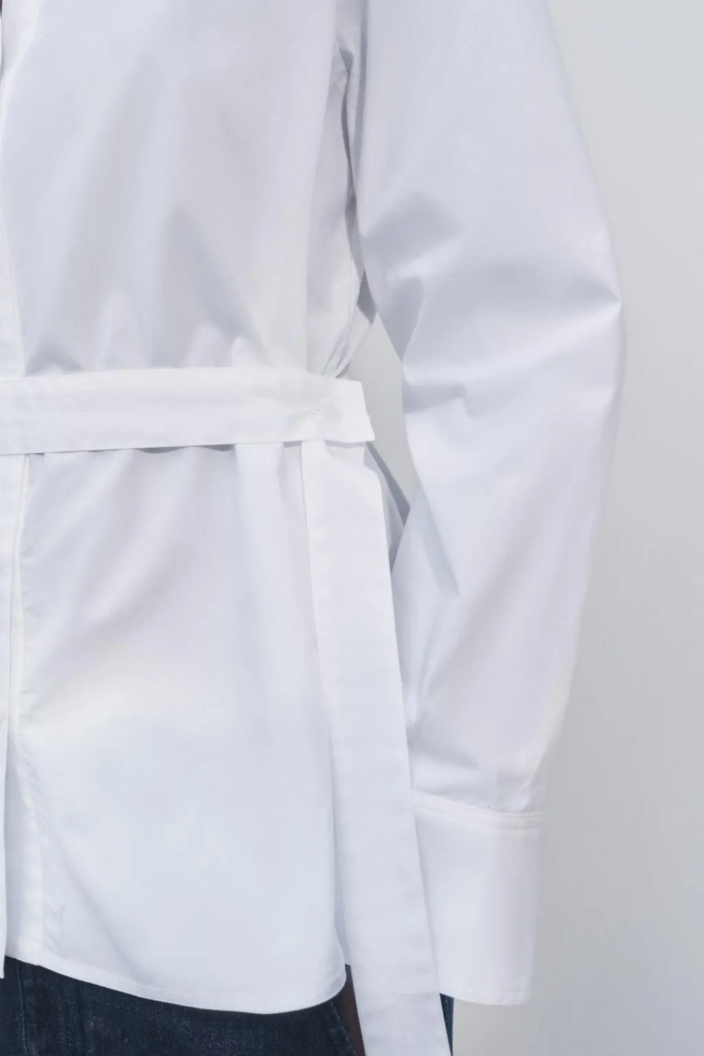 Hot CAMISA POPELÍN MULTIPOSICIÓN ZW COLLECTION Mujer Camisas / Blusas