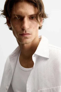 Best CAMISA POPELÍN RAYAS Hombre Camisas