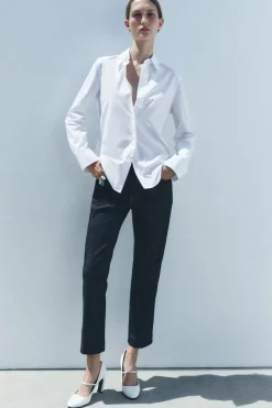 Hot CAMISA POPELÍN ZW COLLECTION Mujer Camisas / Blusas