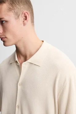 Clearance CAMISA PUNTO ALGODÓN - LYOCELL Hombre Jerséis / Chaquetas|Camisas